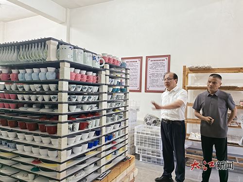 王晨阳调研名坊园非遗传承基地 图